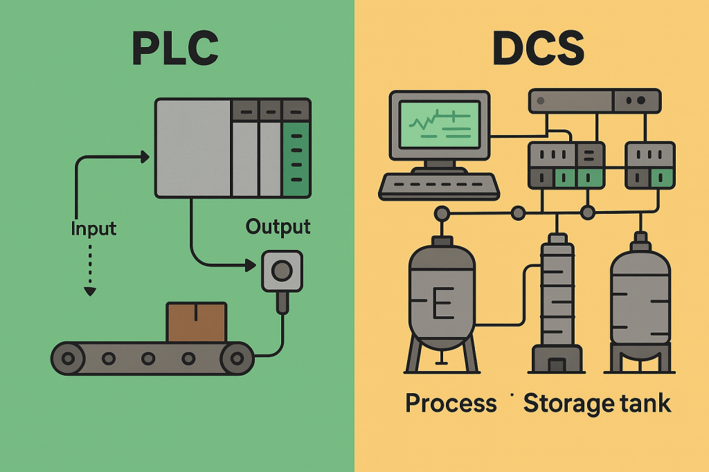 PLC กับ DCS ต่างกันอย่างไร?&nbsp;เลือกอะไรดี?
