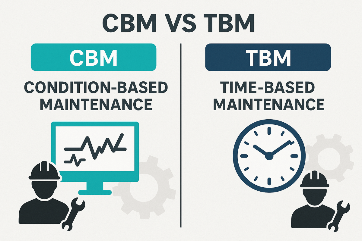 CBM กับ TBM คืออะไร? ต่างกันอย่างไร (ฉบับวิศวกรซ่อมบำรุง)